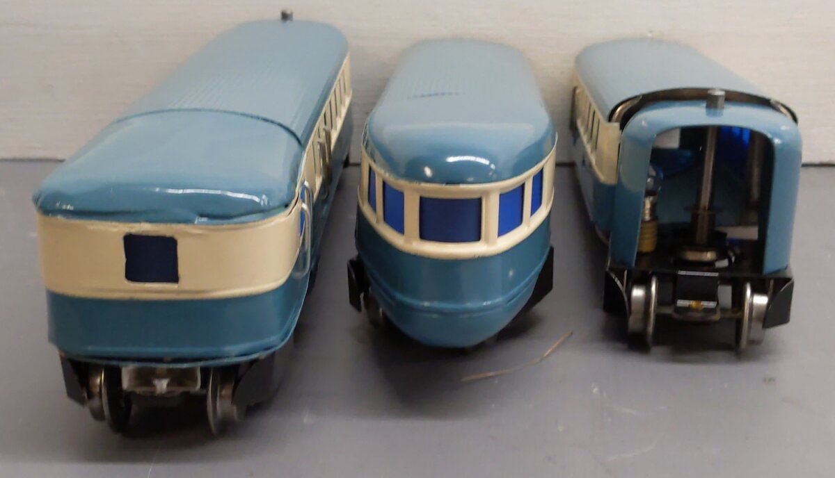 Lionel 265 Vintage O Gauge Prewar Blue Streak Set w/ 617 618 619