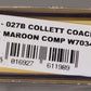 Dapol NC-027B N Scale British Railway Collett Coach Passenger Cars #W7034 LN/Box