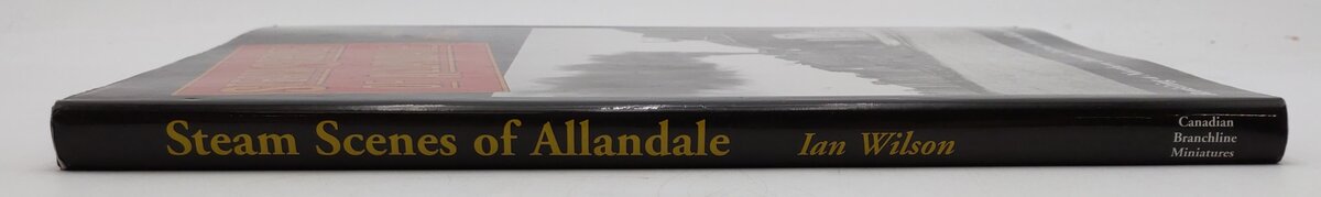 Steam Scenes of Allandale Hardcover Book By Ian Wilson VG