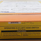 MTH 40-1005 O31 RealTrax Nickel Silver Left Hand Remote Switch Turnout  EX/Box