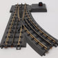 MTH 40-1005 O31 RealTrax Nickel Silver Left Hand Remote Switch Turnout  EX/Box