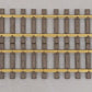 LGB 10610 4 Foot G Gauge Brass Straight Tracks [2] EX