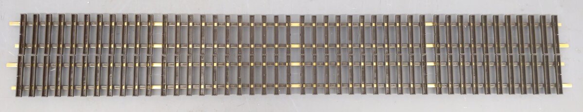 LGB 10610 4 Foot G Gauge Brass Straight Tracks [2] EX