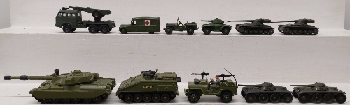 Dinky Toys 1:43 Scale Cast Metal Military Vehicles [11] EX