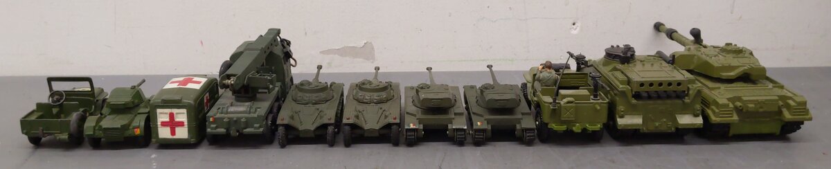 Dinky Toys 1:43 Scale Cast Metal Military Vehicles [11] EX