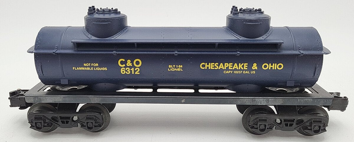 Lionel 6-6312 Chesapeake & Ohio Tank Car EX