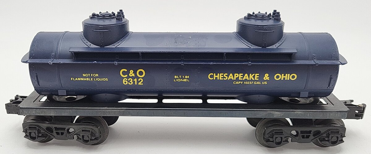 Lionel 6-6312 Chesapeake & Ohio Tank Car EX