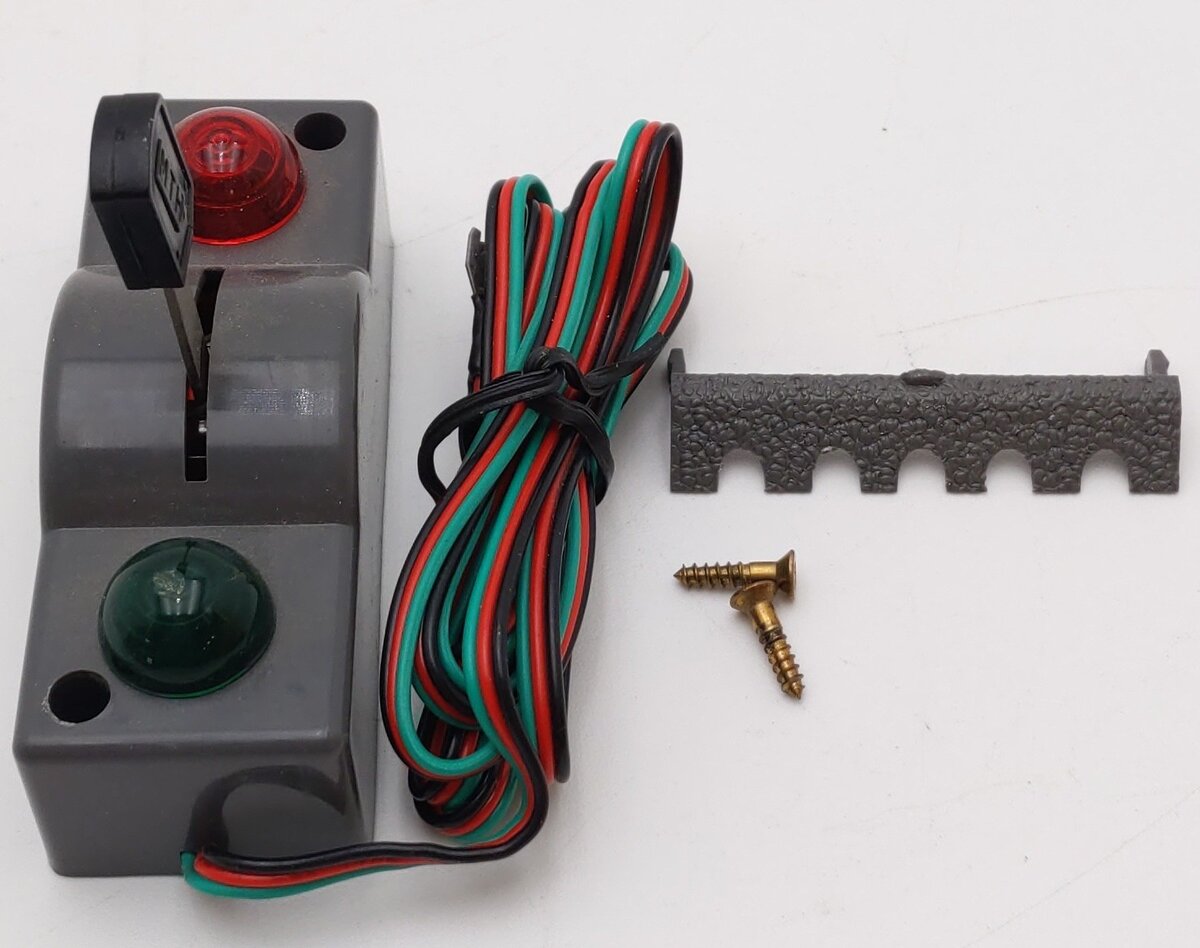 MTH 40-1005 O31 RealTrax Nickel Silver Left Hand Remote Switch Turnout  VG/Box