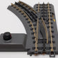 MTH 40-1005 O31 RealTrax Nickel Silver Left Hand Remote Switch Turnout  VG/Box