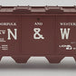 Lionel 6-9111 O Gauge Norfolk and Western 4-Bay Hopper #9111 LN