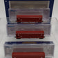 Athearn ATHGN12946 N Scale ATSF Covered Hopper 3 Pack #314400 #314446 #314451 LN/Box