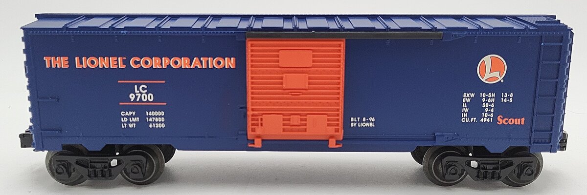 Lionel 6-16269 O Gauge Lionel Corporation Boxcar #9700 LN