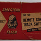 American Flyer 26760 Vintage S Electric Switches - Pair VG/Box