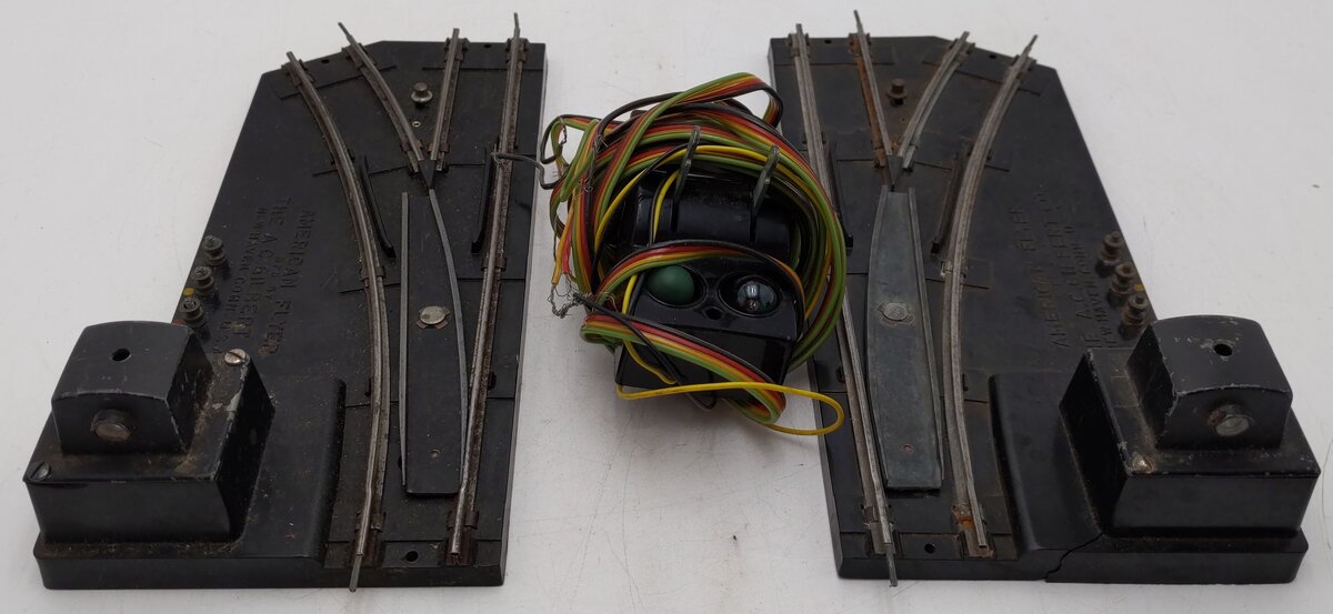 American Flyer 26760 Vintage S Electric Switches - Pair VG/Box