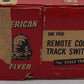 American Flyer 26760 Vintage S Electric Switches - Pair VG/Box