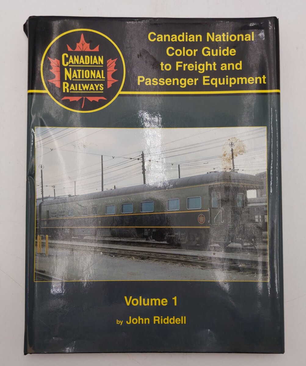 Canadian National Color Guide To Freight & Passenger Equipment Hardcover Book