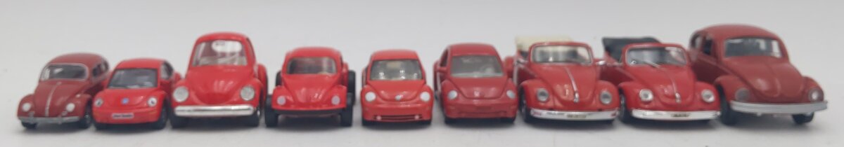 Johnny Lightning, Gama, Testors & Other Die-Cast Volkswagen Beetles [9] EX