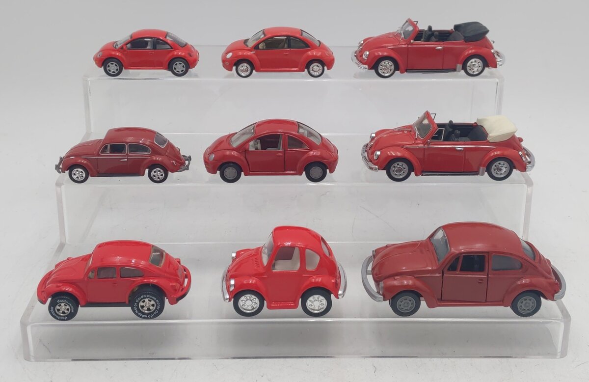 Johnny Lightning, Gama, Testors & Other Die-Cast Volkswagen Beetles [9] EX
