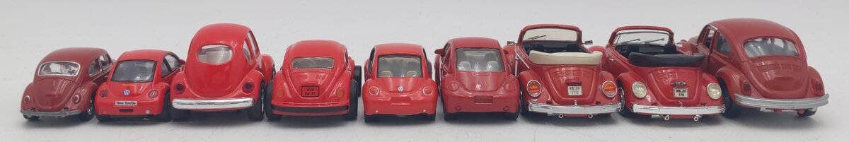 Johnny Lightning, Gama, Testors & Other Die-Cast Volkswagen Beetles [9] EX