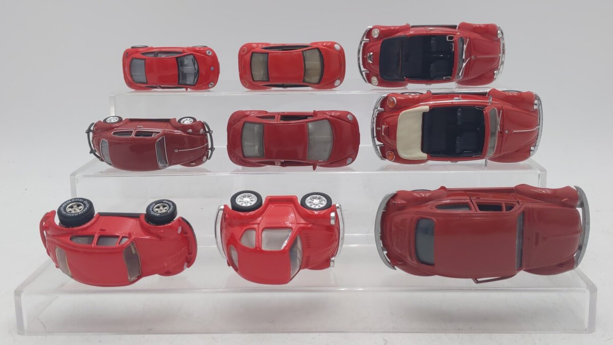 Johnny Lightning, Gama, Testors & Other Die-Cast Volkswagen Beetles [9] EX