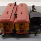 Aristo-Craft 28109 Santa Fe 0-4-0 Steam G Gauge Starter Train Set VG/Box
