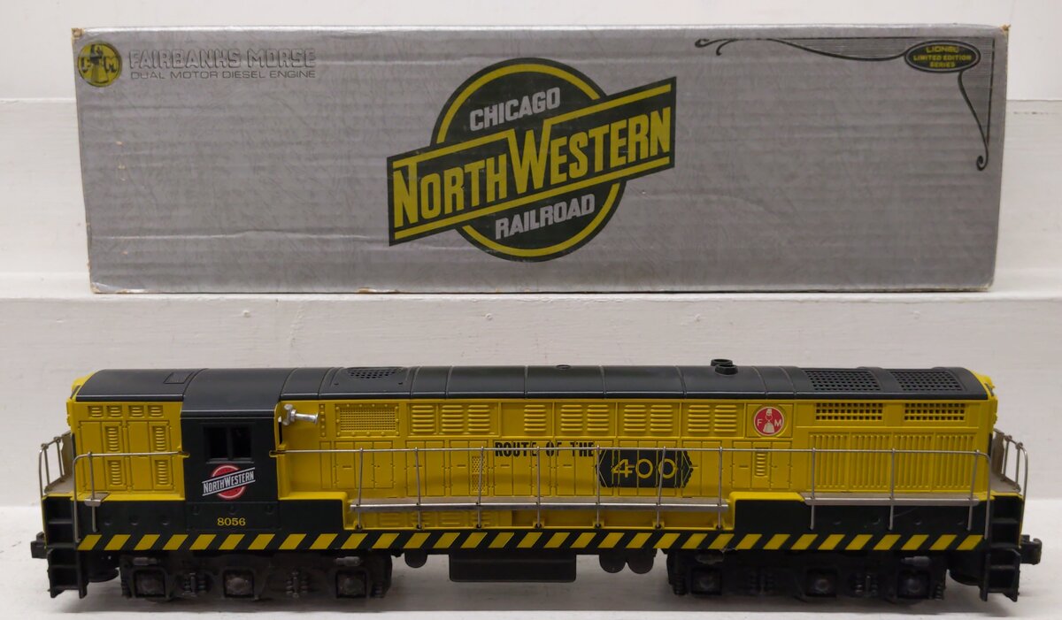 Lionel 6-8056 O Gauge Chicago & Northwestern FM Diesel Locomotive #8056 VG/Box