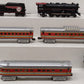K-Line K1116 O Gauge Santa Fe Steam Chief Steam Locomotive Train Set EX/Box