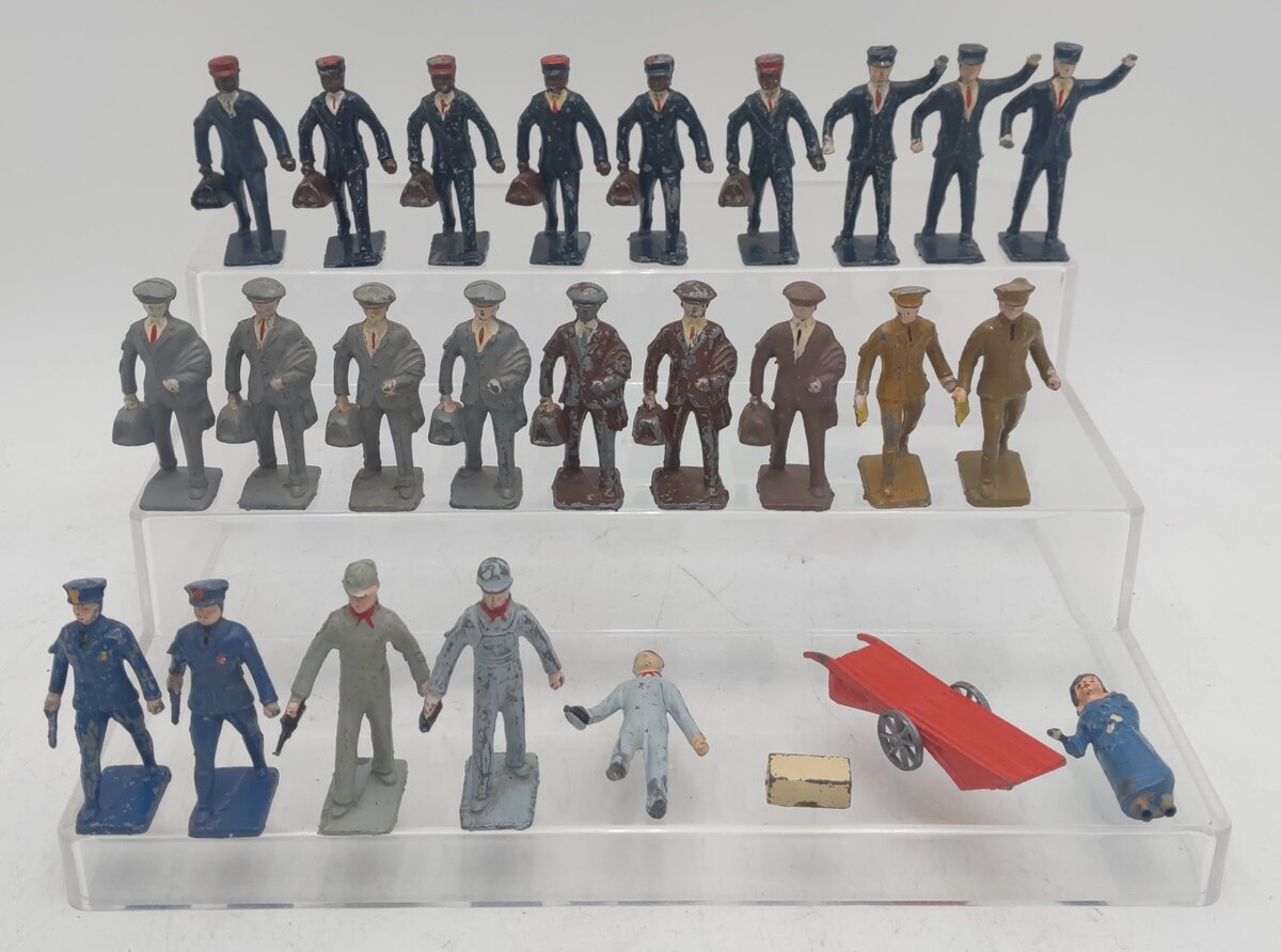 Lincoln Logs Lead Figures and Accessories [26] VG