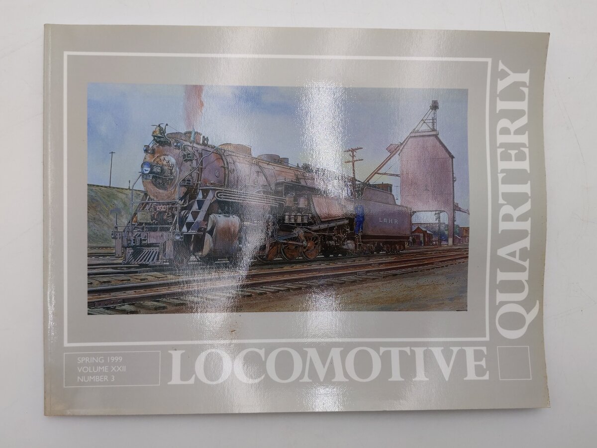 Locomotive Quarterly 1999 Spring Vol.XXIII No.3 Paperback Book By Jack W Jarrell EX