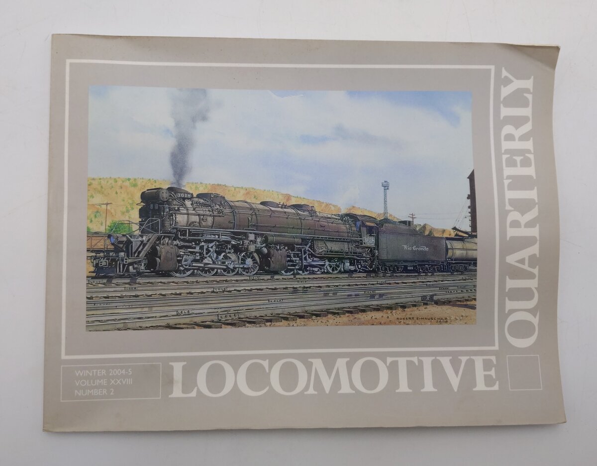 Locomotive Quarterly 2004-2005 Winter Vol.28 #2 Paperback Book By Jack W Jarrell EX
