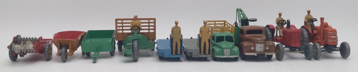 Dinky Toys 1:43 Scale Assorted Trucks, Tractors & Trailers [12] EX