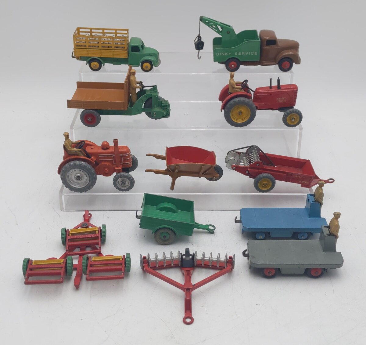 Dinky Toys 1:43 Scale Assorted Trucks, Tractors & Trailers [12] EX