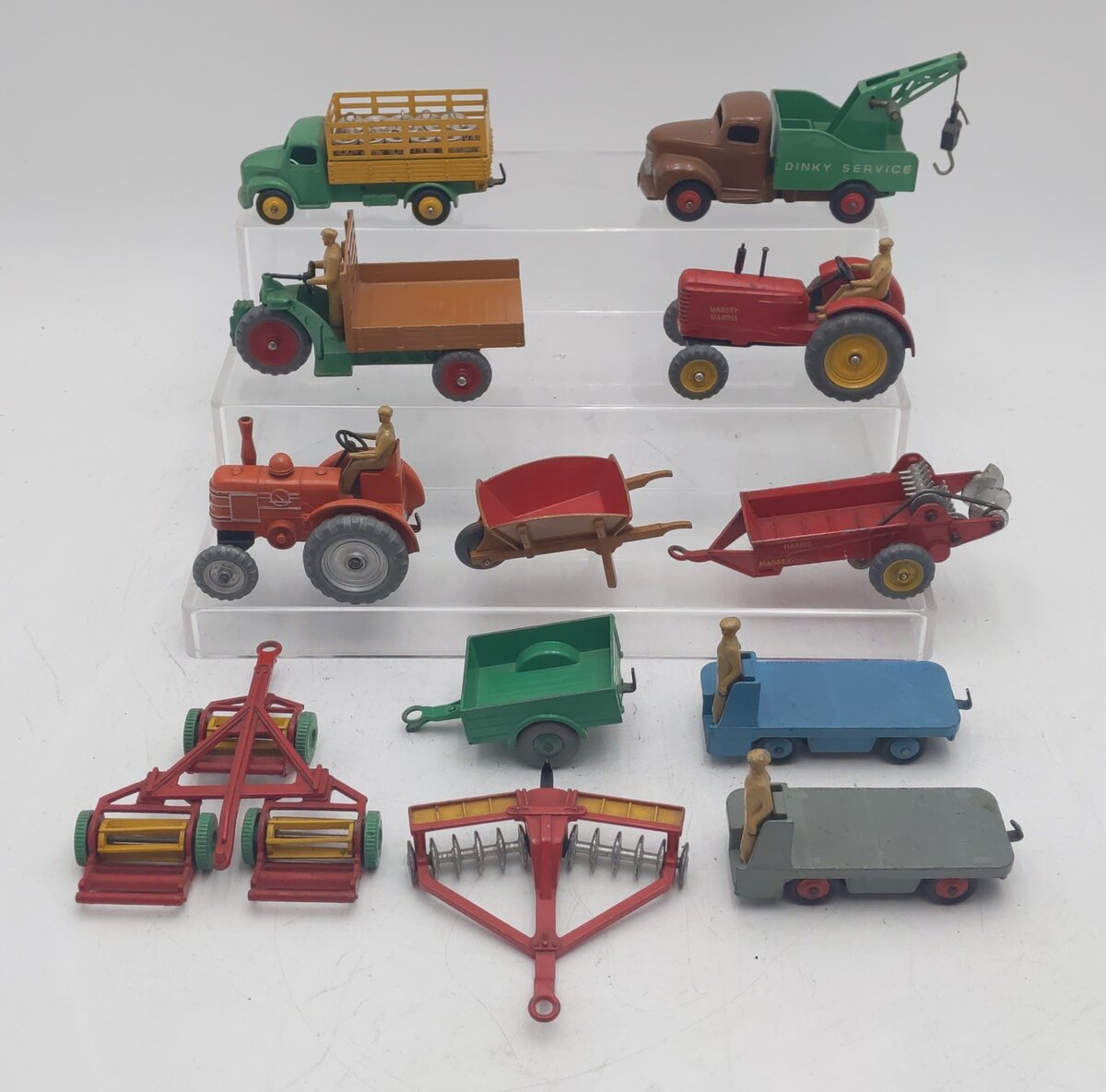 Dinky Toys 1:43 Scale Assorted Trucks, Tractors & Trailers [12] EX