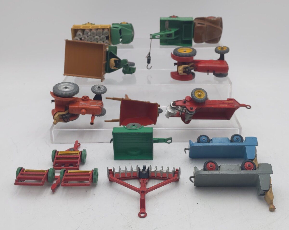 Dinky Toys 1:43 Scale Assorted Trucks, Tractors & Trailers [12] EX