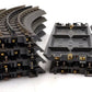 MTH O Assorted Curved & Straight Track Sections: 40-1002, 40-1001 [12] VG