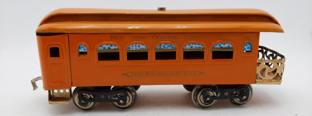 Lionel 36 Standard Gauge Vintage Observation Passenger Car Painted