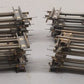 American Flyer 702 Vintage S Curved Track Sections (22) VG