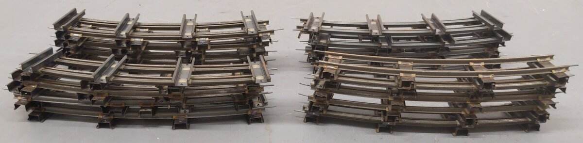 American Flyer 702 Vintage S Curved Track Sections (22) VG
