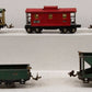 Lionel Vintage O Freight Cars: [5] 803, 805, 807 ,657, 902