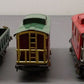 Lionel Vintage O Freight Cars: [5] 803, 805, 807 ,657, 902