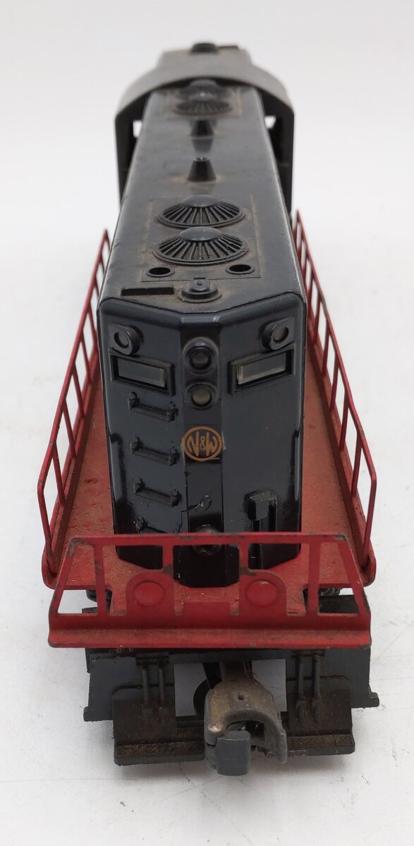 Lionel O Gauge Vintage Norfolk and Western GP7 Diesel Locomotive - Custom VG
