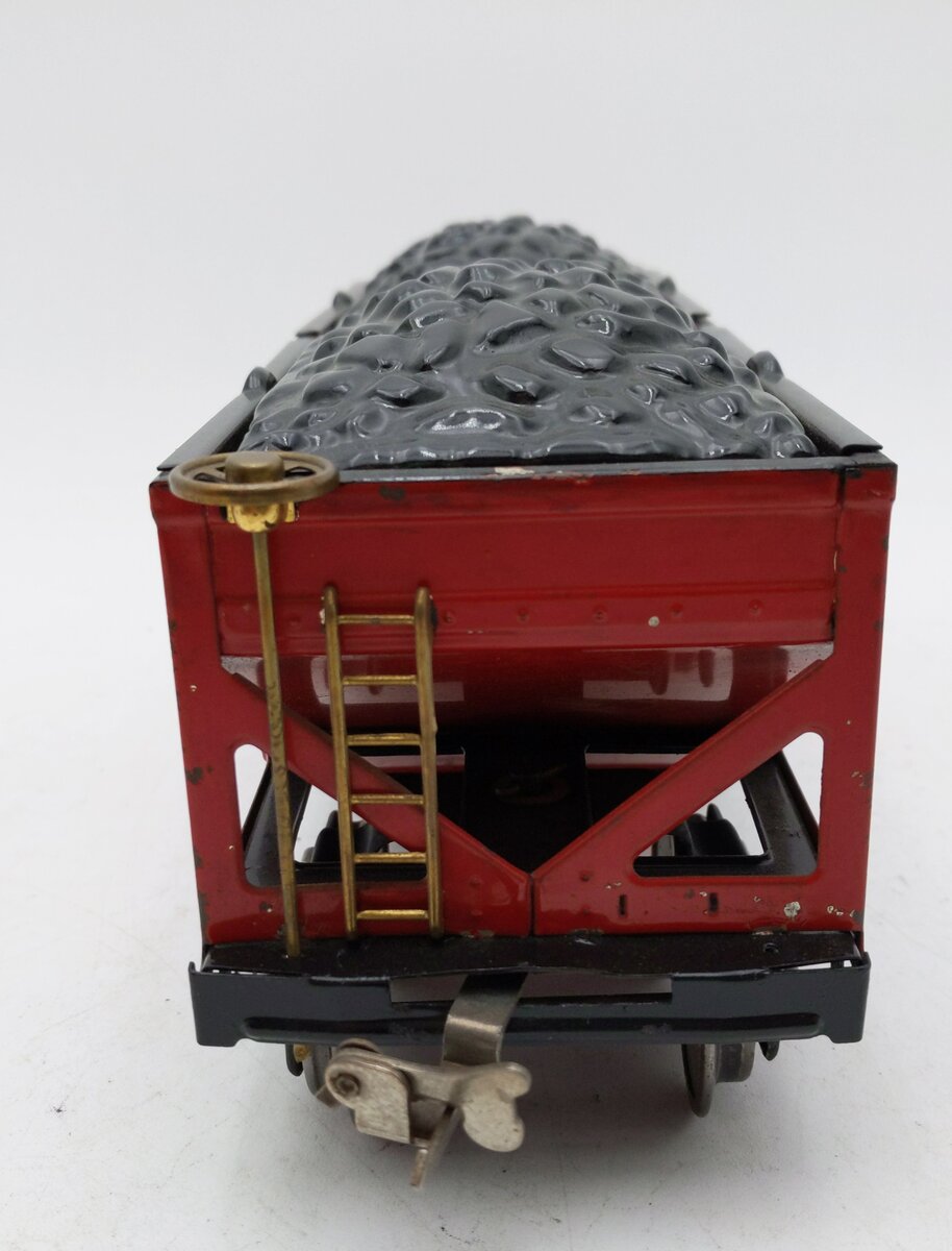 Lionel 516 Vintage Standard Gauge Lionel Lines 2-Bay Hopper with Coal VG