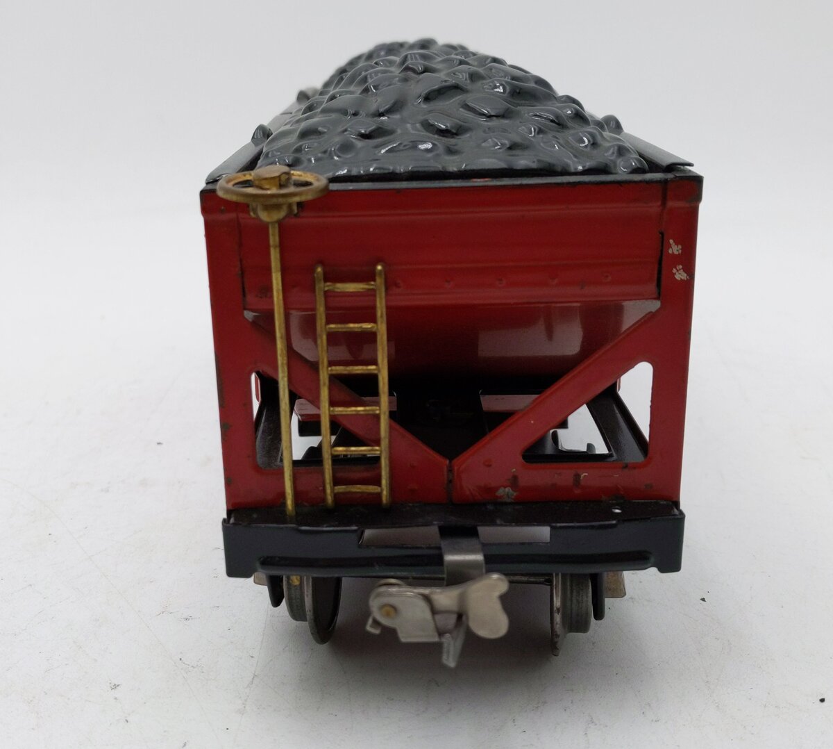 Lionel 516 Vintage Standard Gauge Lionel Lines 2-Bay Hopper with Coal VG