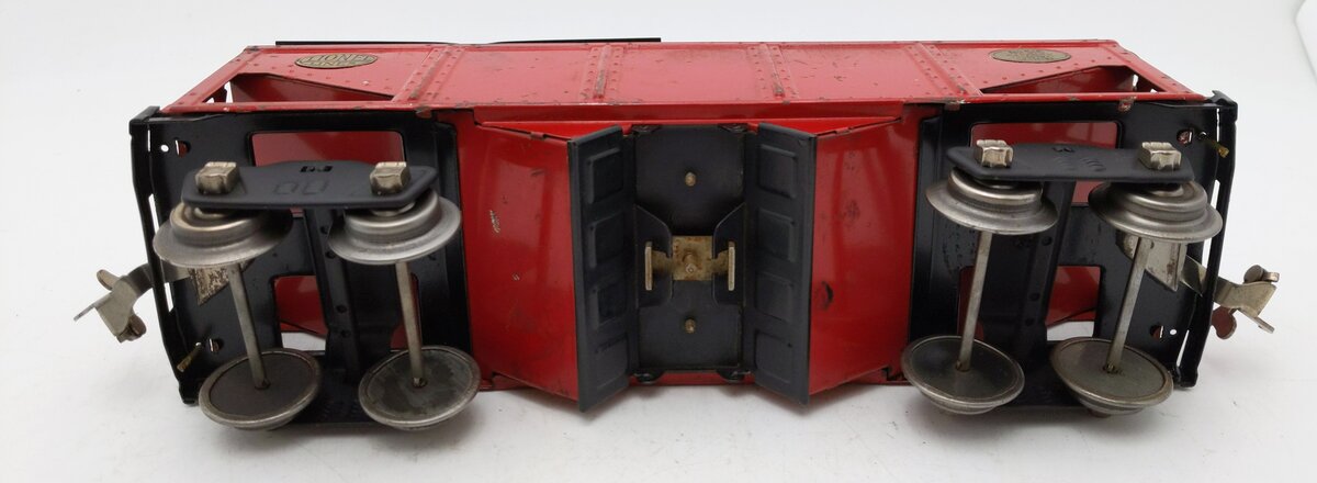 Lionel 516 Vintage Standard Gauge Lionel Lines 2-Bay Hopper with Coal VG