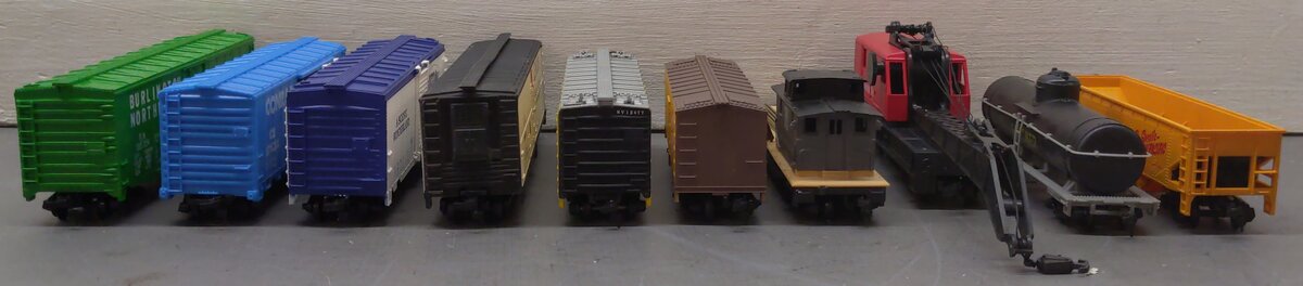 Assorted HO Freight Cars - #100024/171032/17777/932/518125/5376/12477/8247 [10] EX