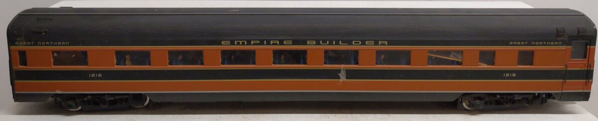USA Trains 31062 G Great Northern "Empire Builder" Extruded Aluminum Coach #2 VG
