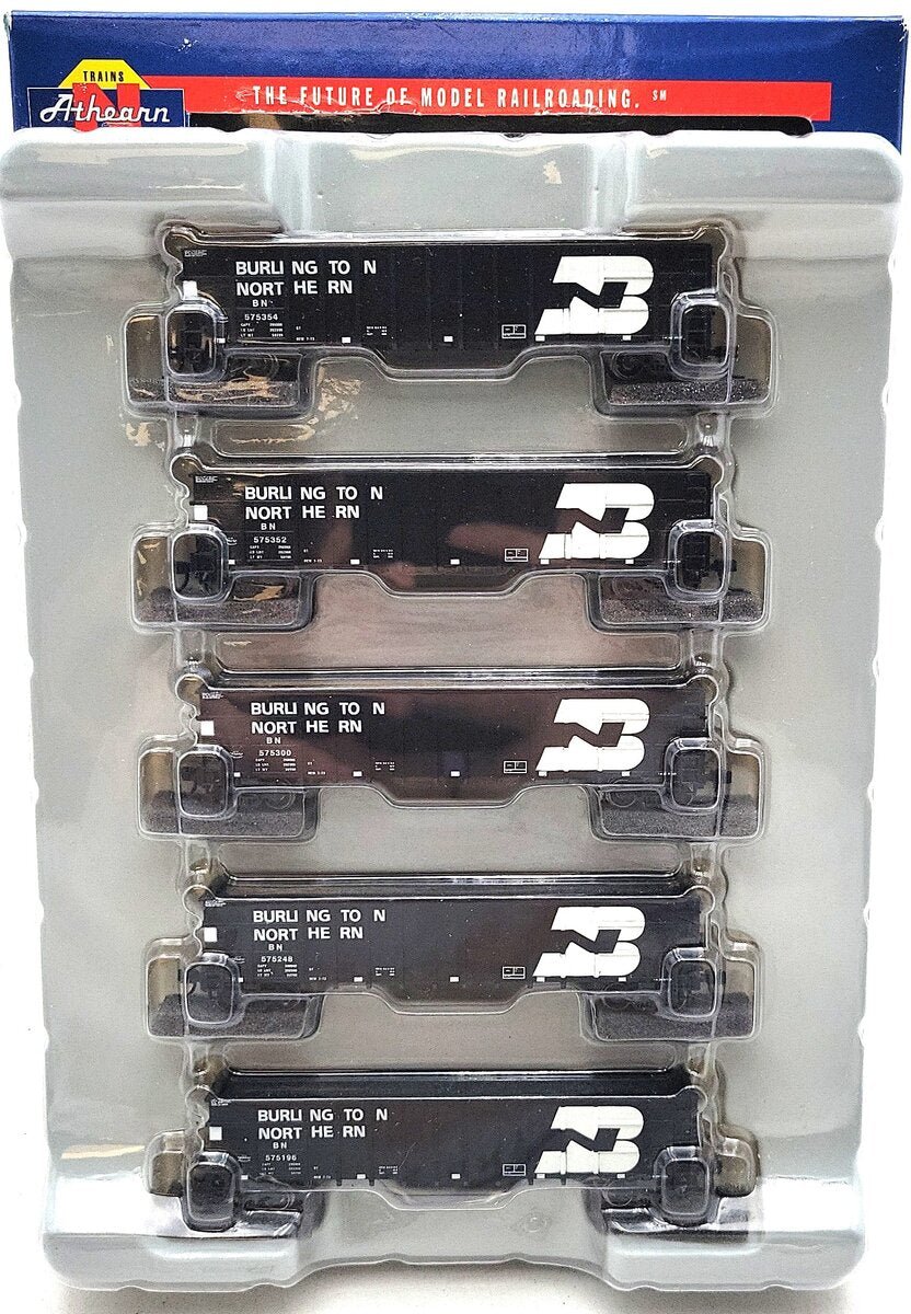 Athearn 11736 N Burlington Northern 50' Thrall High Side Coal Gondola [5 pack] LN/Box