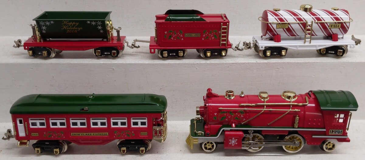 Lionel 6-51012 Tinplate Christmas O Gauge Steam Train Set EX/Box
