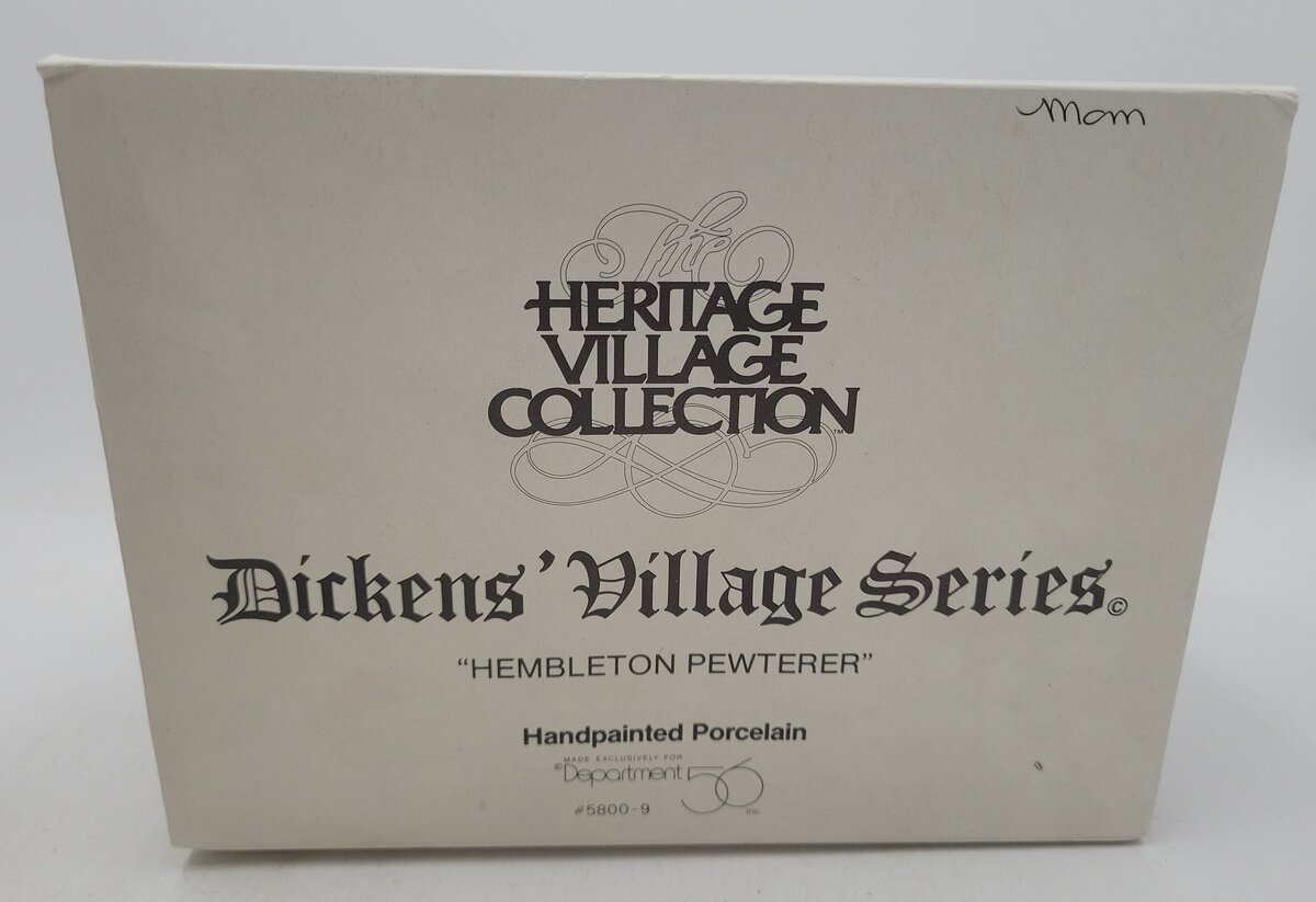 Dept 56 5800-9 Dickens Village 
