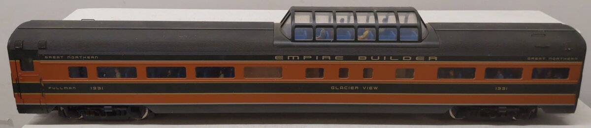 USA Trains 31067 G Great Northern Extruded Aluminum Vista Dome #1331 VG